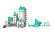 低能耗、高自动化的年产20万吨建筑石膏粉生产线